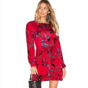 House of Harlow 1960 Dress, red, size small